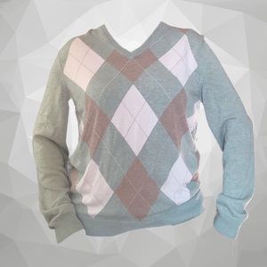 Argyle Pastel Sweater